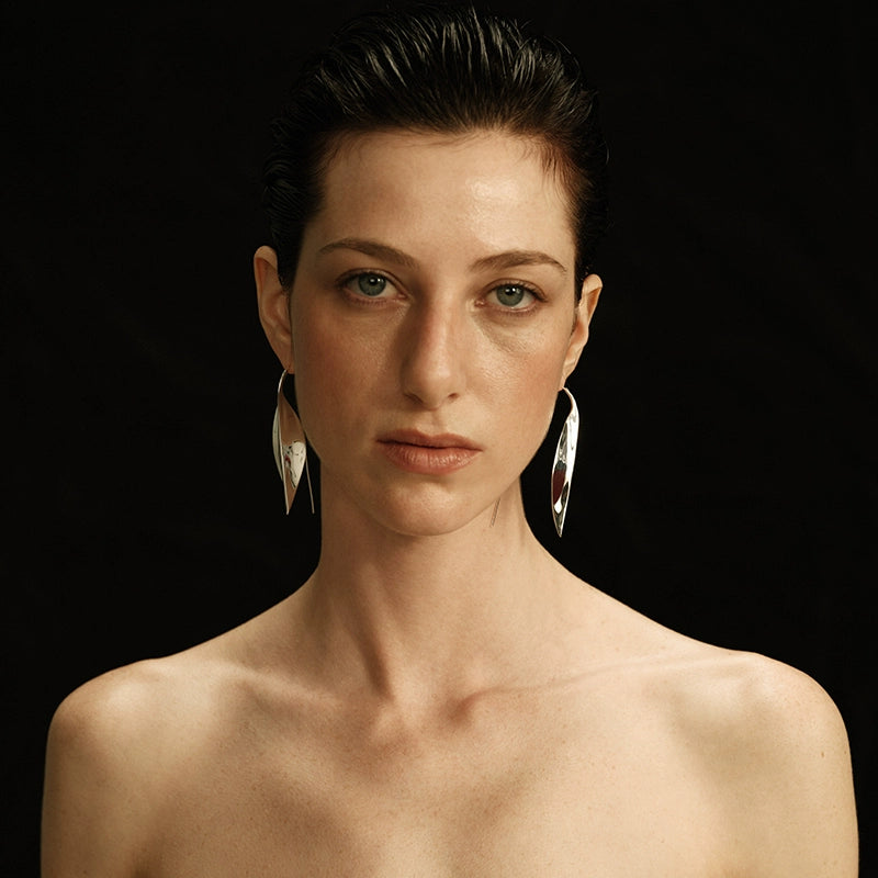Nérée Earrings | French Vintage Design - Handcrafted S925 Silver