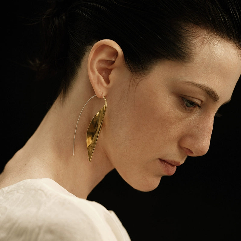 Nérée Earrings | French Vintage Design - Handcrafted S925 Silver