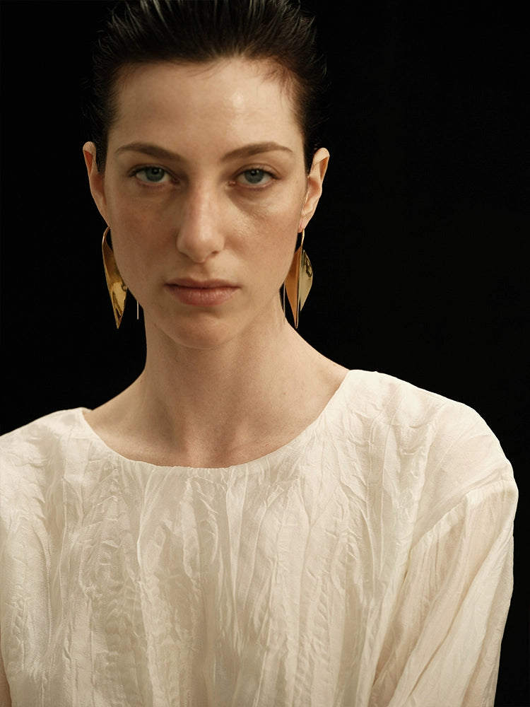 Nérée Earrings | French Vintage Design - Handcrafted S925 Silver