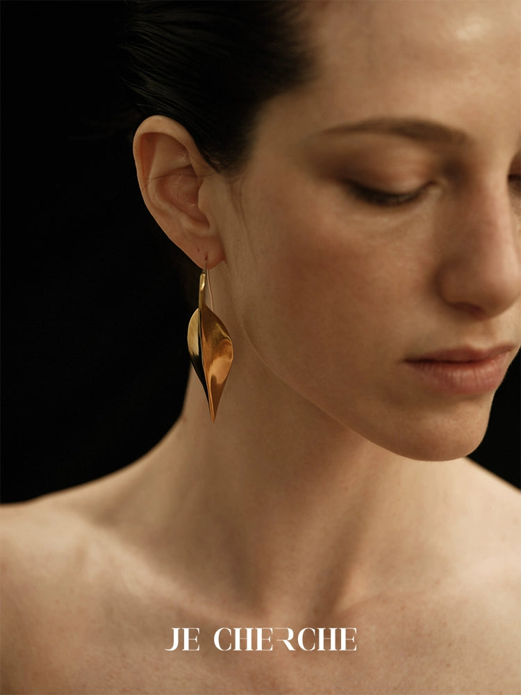 Nérée Earrings | French Vintage Design - Handcrafted S925 Silver