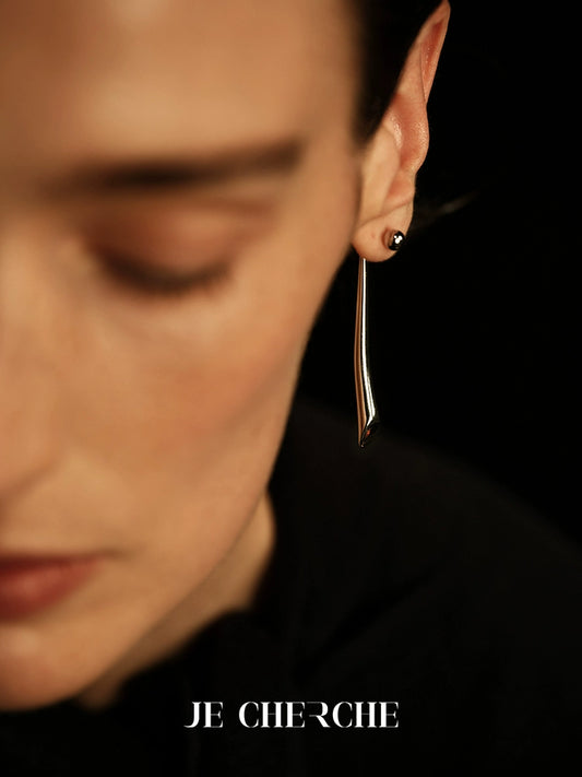 Awen Earrings | Irregular Vintage Studs - Gold or Silver-Plated Copper