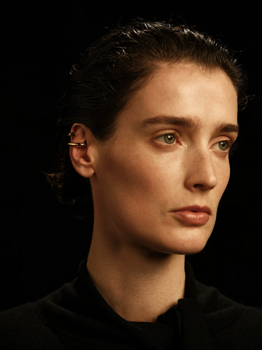 Arco Ear Cuff | Minimalist Clip-On Design - Handcrafted S925 Silver