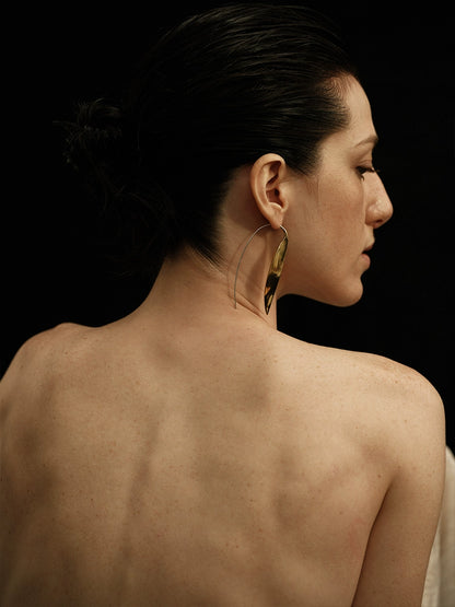 Nérée Earrings | French Vintage Design - Handcrafted S925 Silver